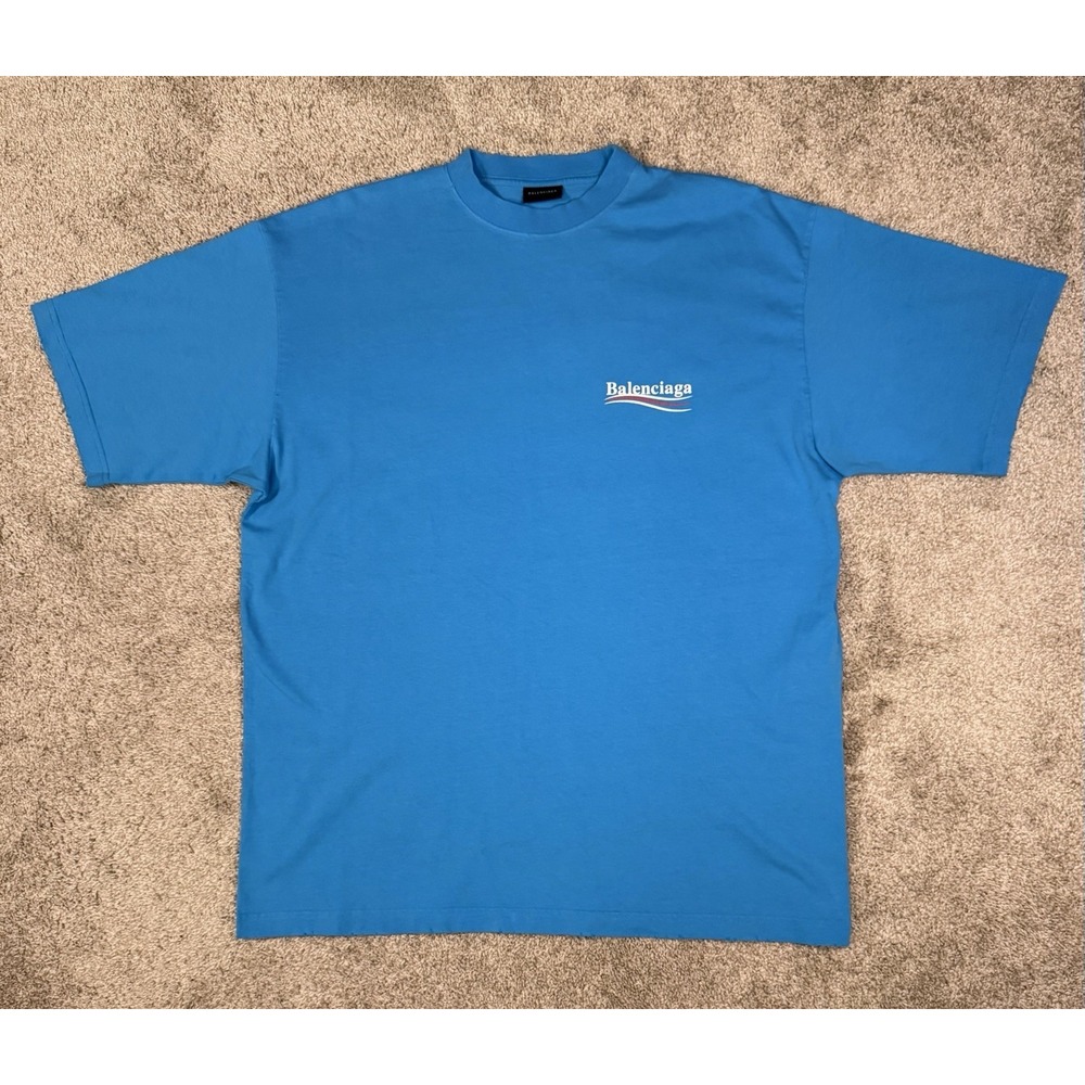 Balenciaga Political Campaign Logo T-Shirt Size S